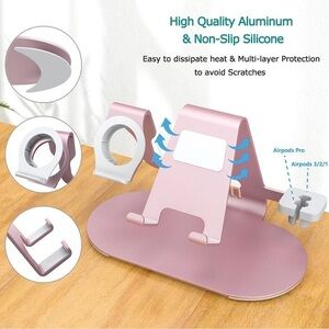 3 In 1 Aluminum Charging Station Apple Watch Charger Stand Dock For IWatch